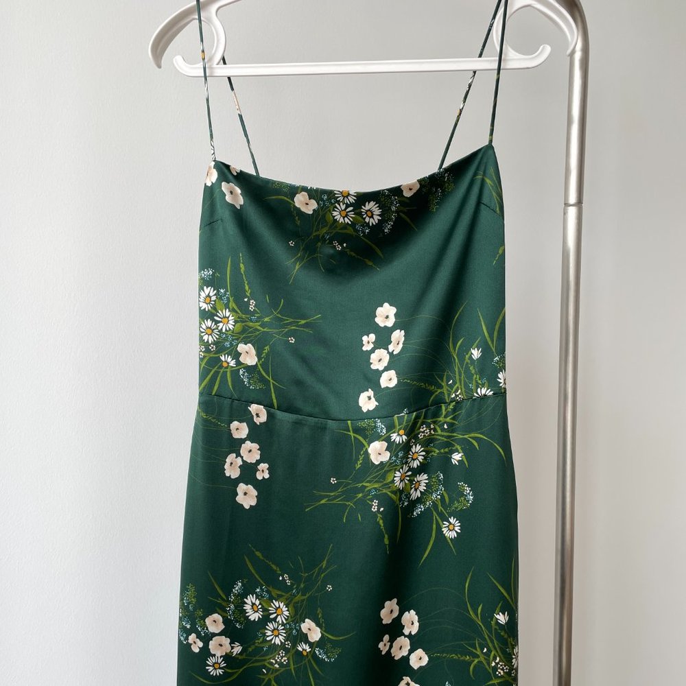 Reformation Frankie Silk Dress | Buena  🕸Silk🕸 🎉Spring🎀 - Picture 9 of 15